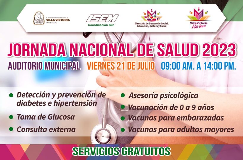 En el marco de la Jornada Nacional de Salud se