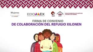 EnVivo Firma de convenio de colaboracion del refugio Xilonen