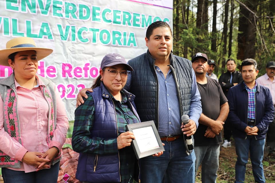 Esta manana en el Ejido de Jesus Maria iniciamos la