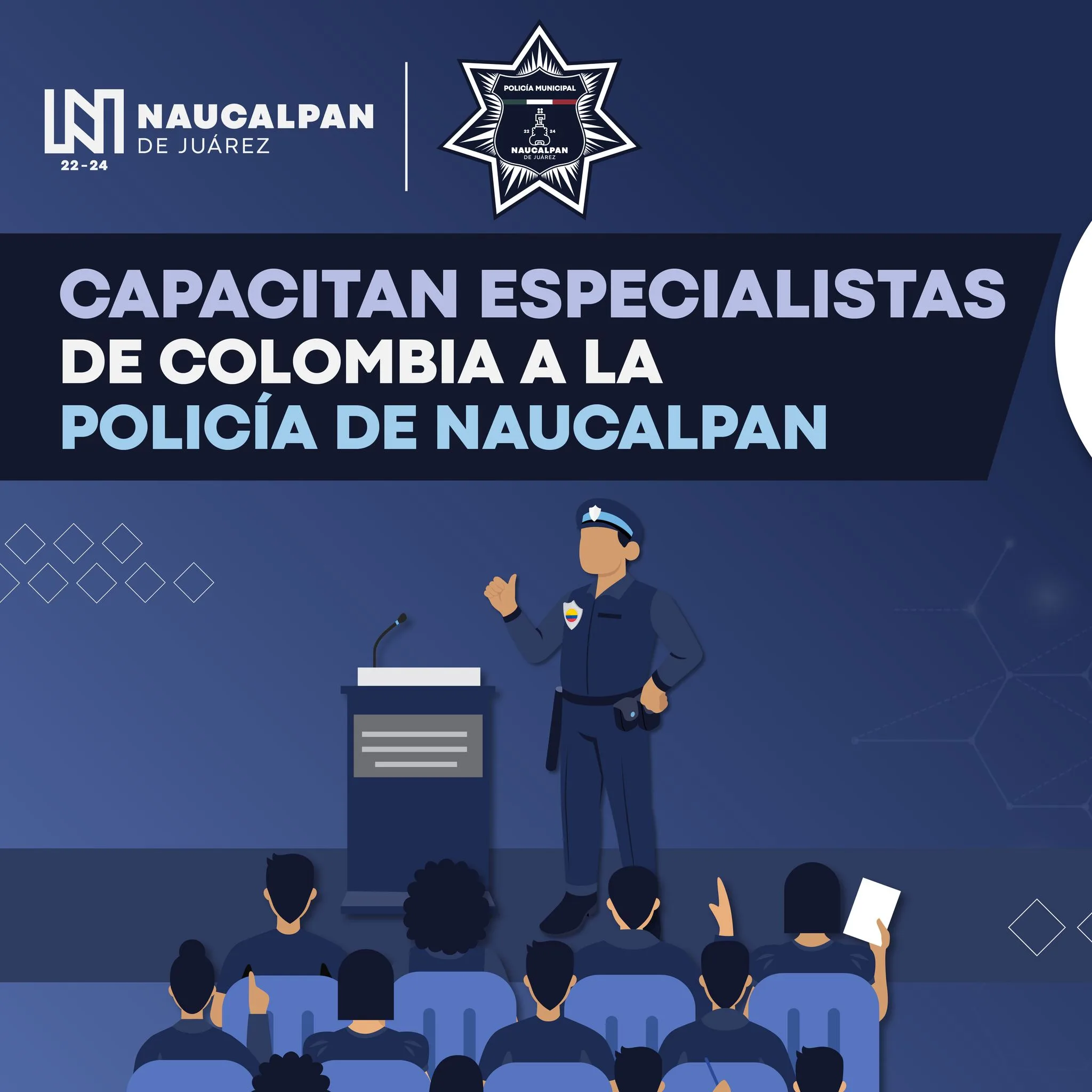 Esta semana los elementos de la Policia de Naucalpan escucharon jpg