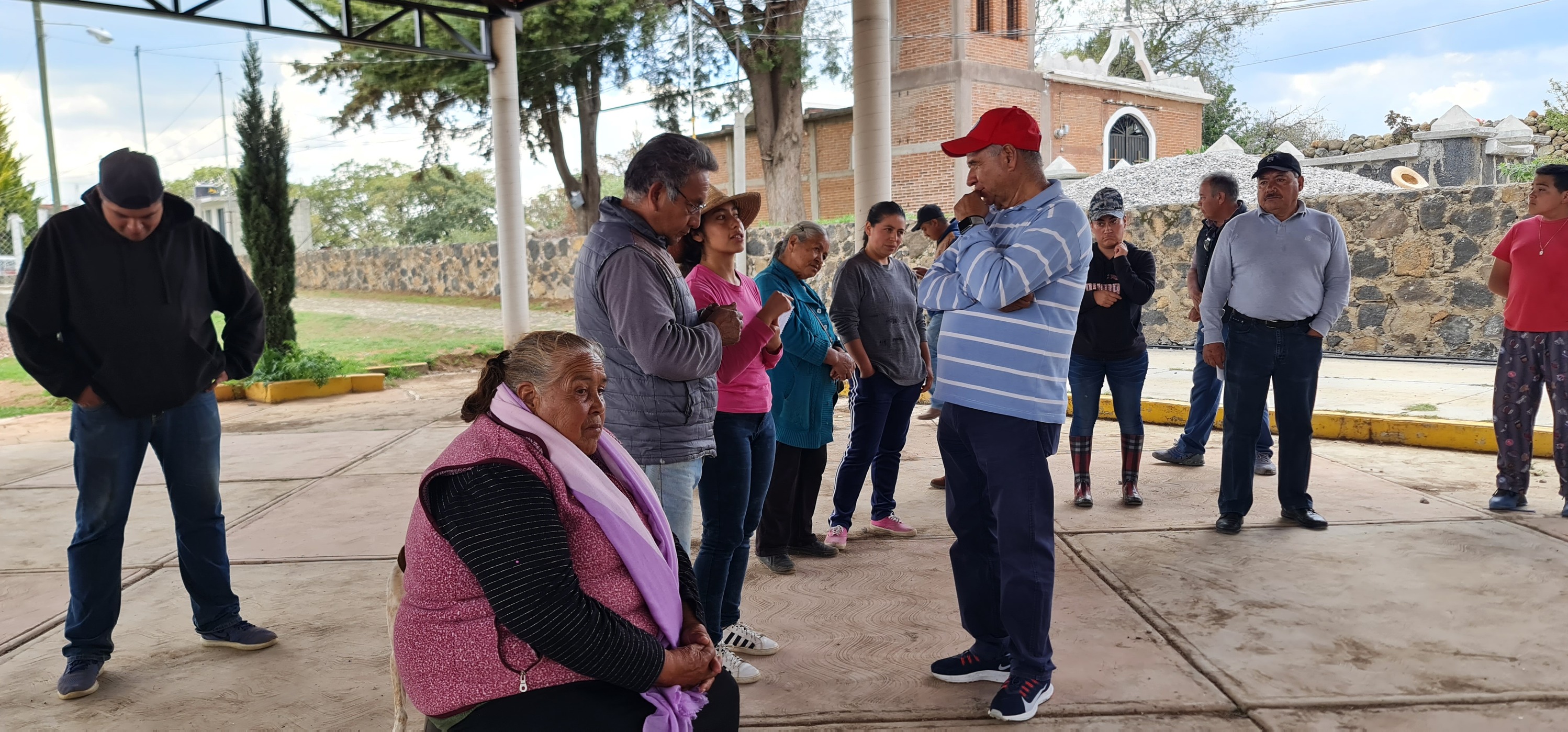 Esta tarde el Alcalde Jesus Cedillo Gonzalez realizo una supervision