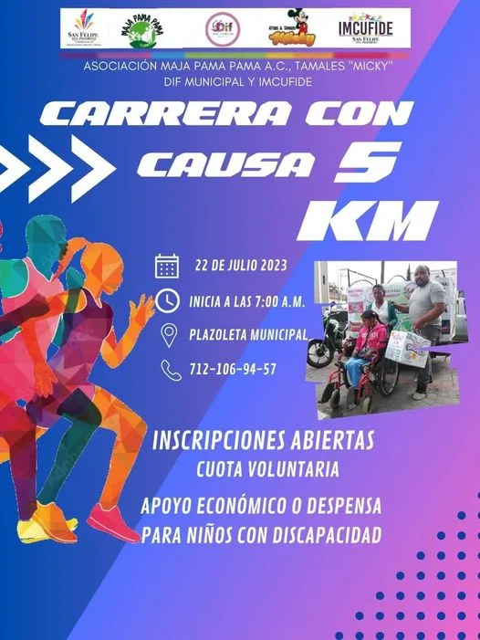 Estas a tiempo Sumate a la carrera con causa que jpg