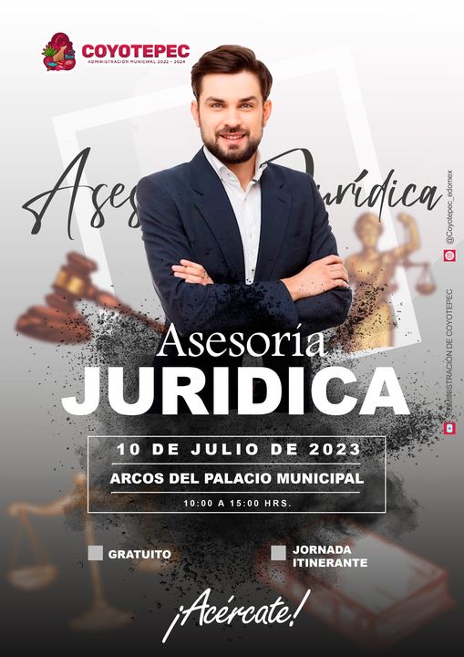 I 𝘼𝙎𝙀𝙎𝙊𝙍𝙄́𝘼 𝙅𝙐𝙍𝙄́𝘿𝙄𝘾𝘼 Acercamos el servicio de asesoria juridica a