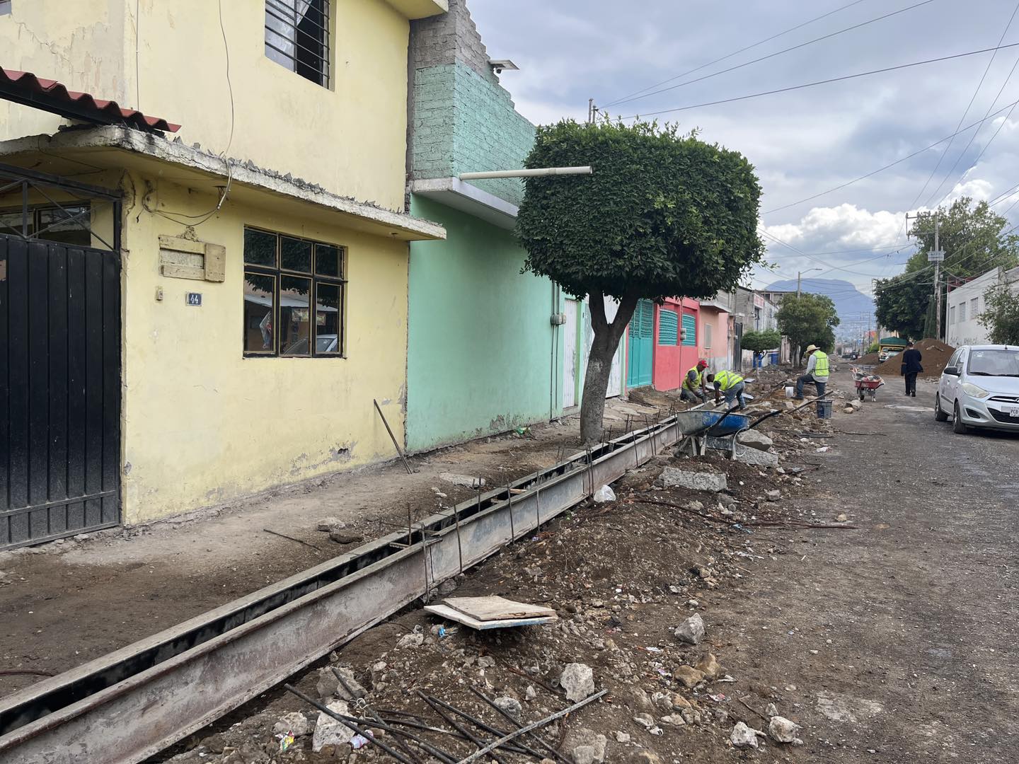 INFRAESTRUCTURA Se realiza la pavimentacion con concreto asfaltico de