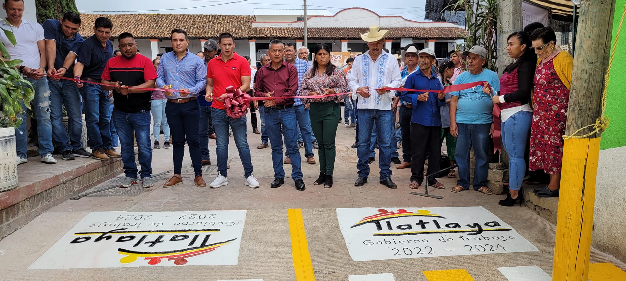 Inauguramos rehabilitacion de drenaje y construccion de pavimento en calle