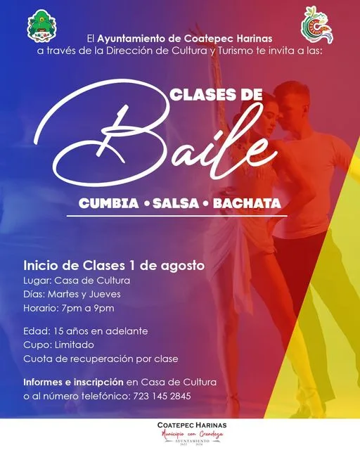 Inscribete y aprende nuevos pasos en las Clases de Baile jpg