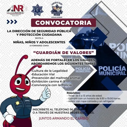 InvitaciondeVerano2023 La Direccion de Seguridad Publica y Proteccion Ciudad jpg