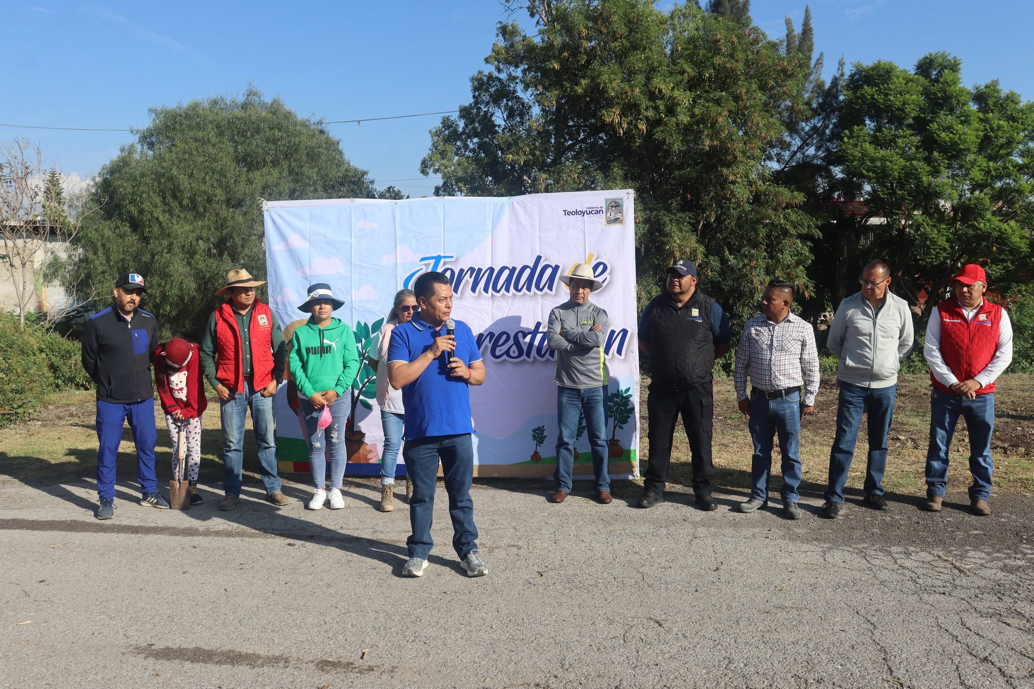 Jornada de reforestacion Con el objetivo de contribuir al cuidado