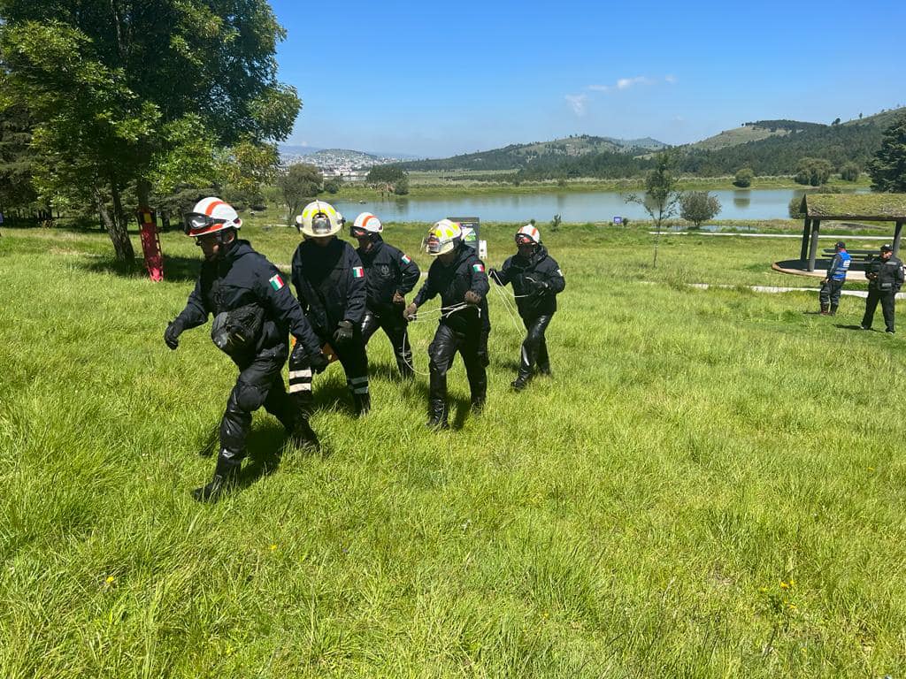 La Coordinacion de Proteccion Civil y Bomberos de Metepec llevo