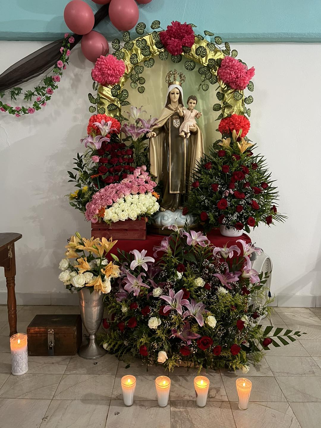 La fiesta patronal en honor a la Virgen del Carmen