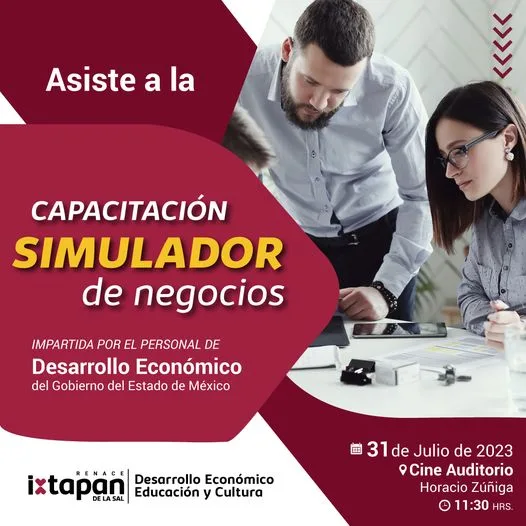 No te pierdas la capacitacion que personal de Desarrollo Economico jpg