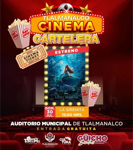 No te pierdas nuestro DomingoDeCine con el estreno de LaSirenita jpg