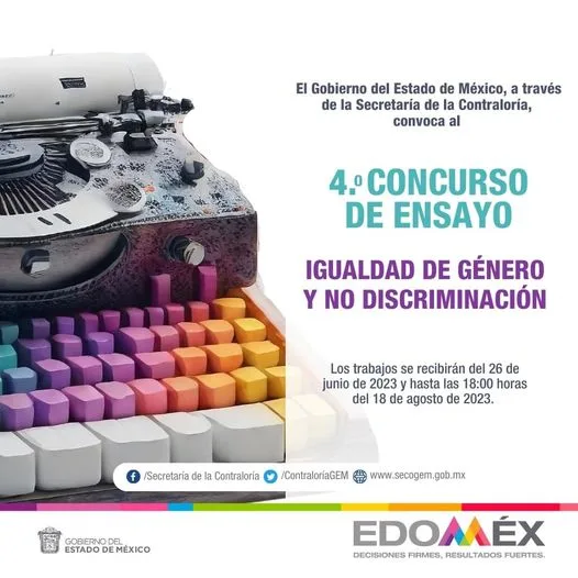 Participa en el 4° Concurso de Ensayo Igualdad de jpg