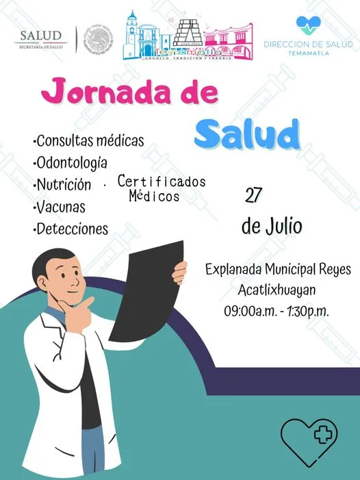 SALUD Jornada de Salud Gratuita jpg