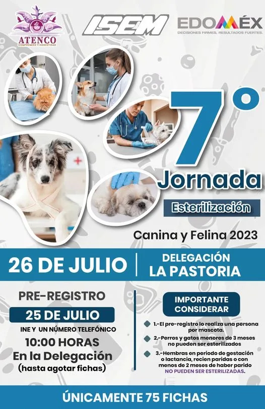 SEPTIMA JORNADA DE ESTERILIZACION CANINA Y FELINA 2023 jpg