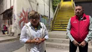 SERVICIOS La Presidenta Municipal Cristina Gonzalez Cruz recorre diferentes