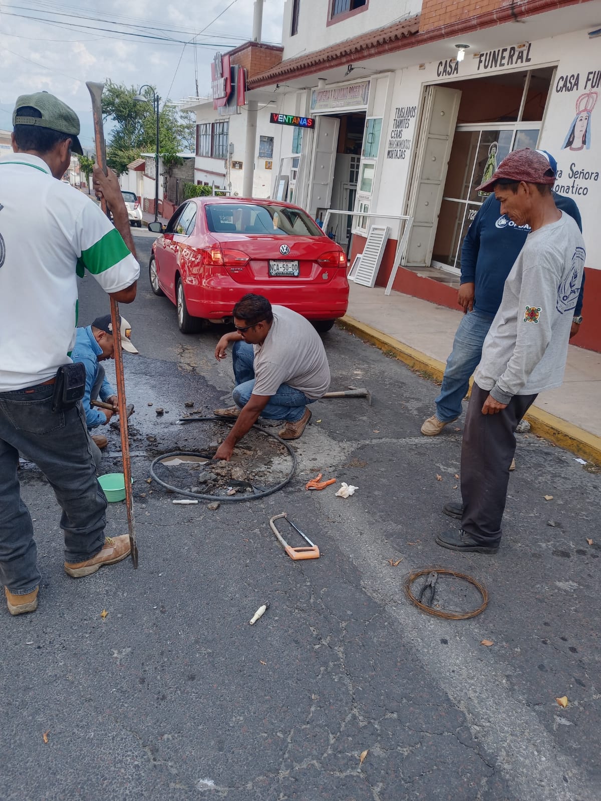 Si detectas alguna fuga de agua ¡denuncia