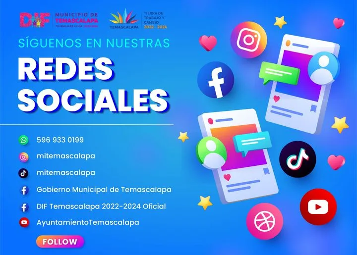 Siguenos en nuestras RedesSociales jpg