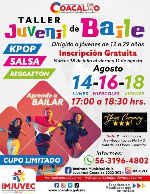 Te esperamos en el taller que el Instituto Municipal de jpg