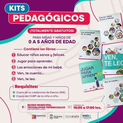 Tenemos Kits de libros Pedagogicos para ninas y ninos menores jpg