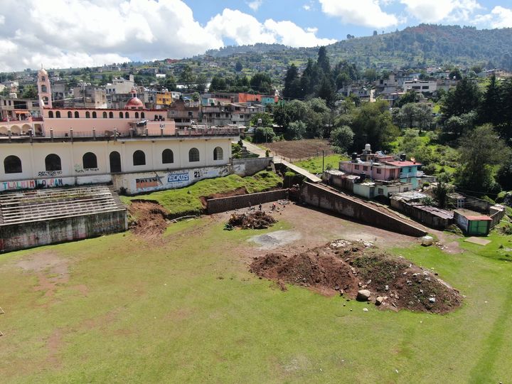 Trabajamos en la primera etapa de la rehabilitacion del campo