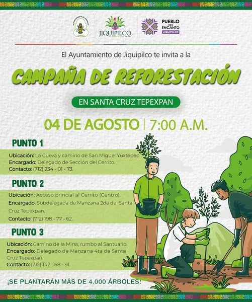 Unete a las distintas campanas de reforestacion que se estan jpg