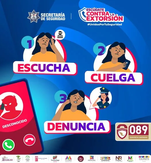 UnidosPorTuSeguridad ¡No te quedes callado jpg