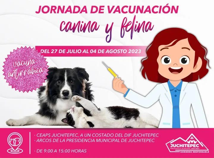 VacunaAntirrabica El Gobierno Municipal te invita a participar de jpg