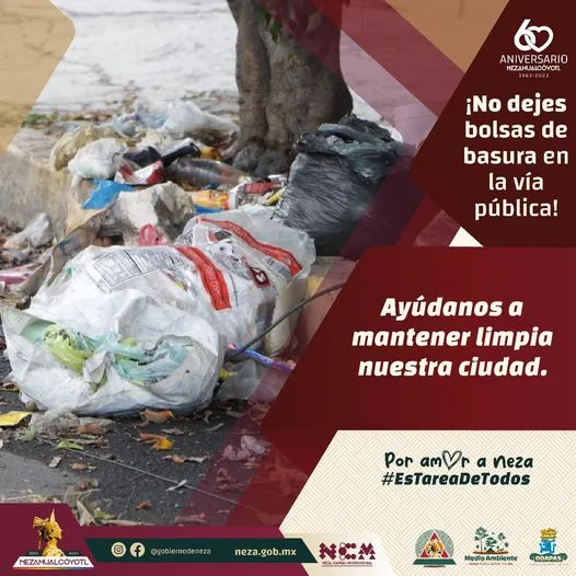 Valores No dejes bolsas de Basura en la via jpg