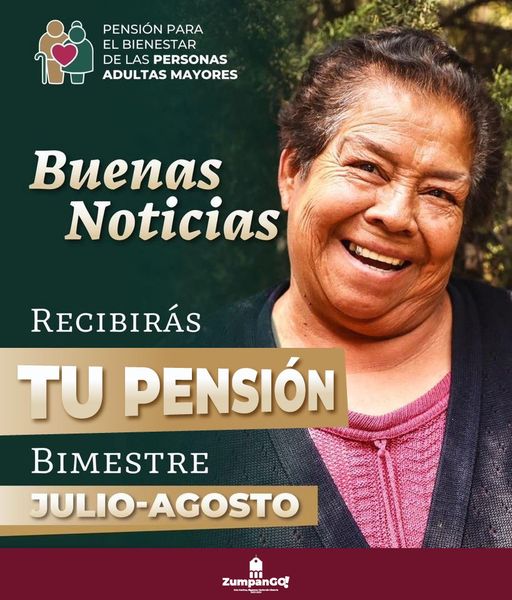 ¡ATENCION IMPORTANTE A todos los beneficiarios de la PensionAdultoMayor en