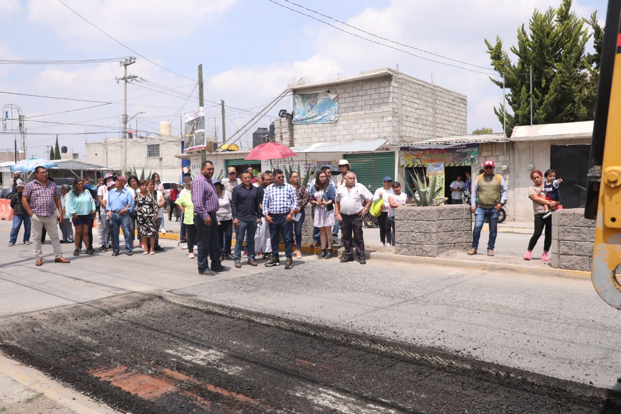 ¡Atencion Zumpanguenses HOY DAMOS INICIO A LA PAVIMENTACION EN EL