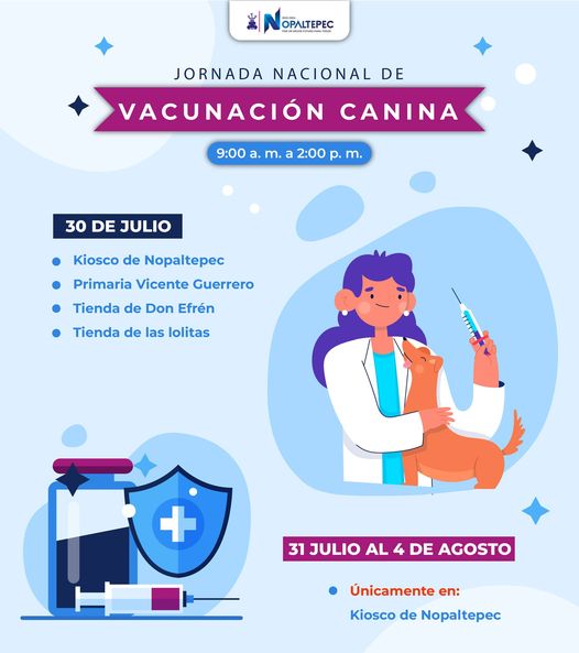 ¡Atención, amantes de los perritos! ¡La campaña de vacunación continúa del 31 d