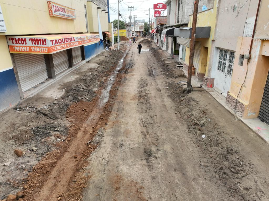 ¡Avanzamos con paso firme en la rehabilitacion de la Calle