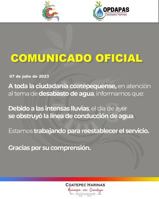 ¡Aviso importante