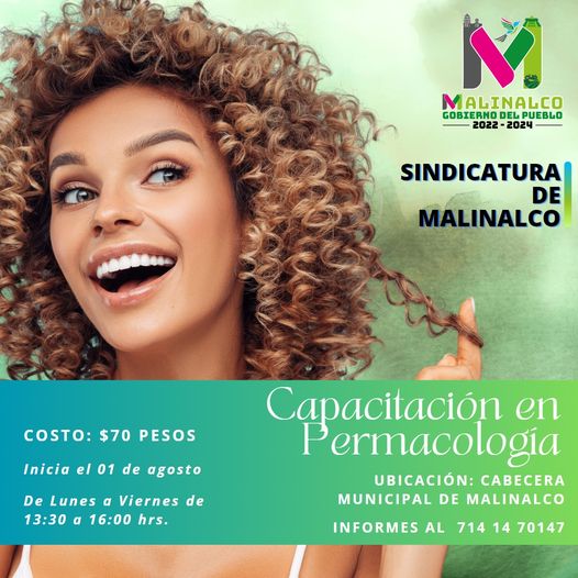 ¡Inscribete al curso de permacologia que ofrece la sindicatura de