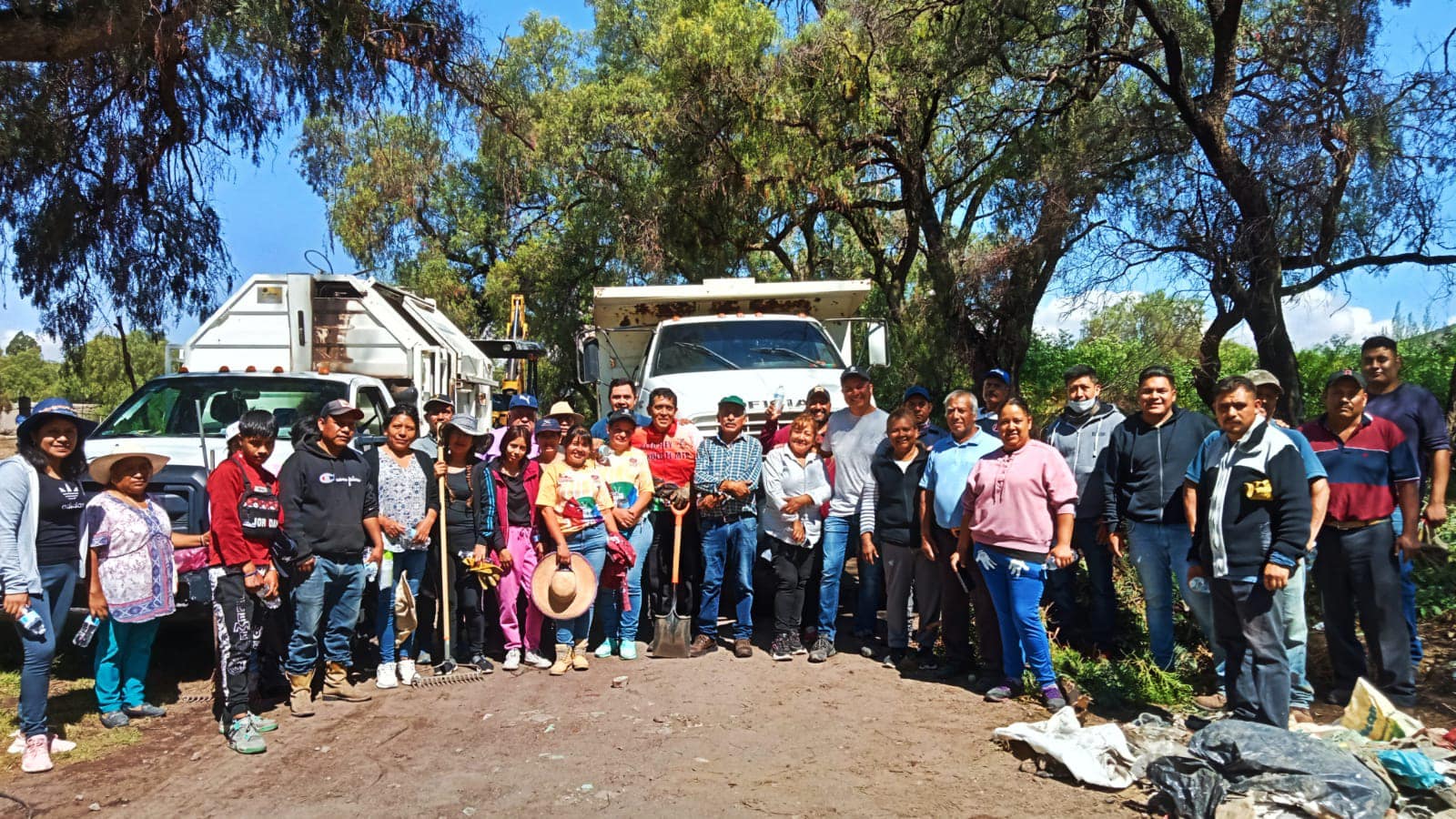 ¡Jornada de Limpieza en San Francisco Jolalpan El Gobierno Municipal