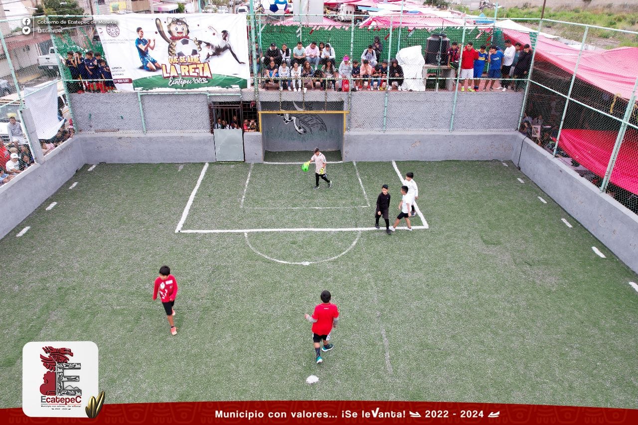 ¡La pasion futbolera se desbordo en Poligono 2 El torneo