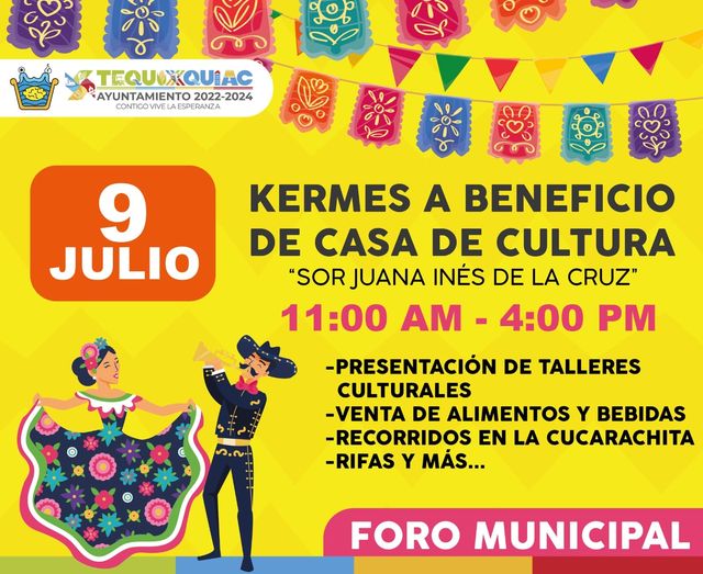 ¡Les esperamos el dia de manana en la Kermes A