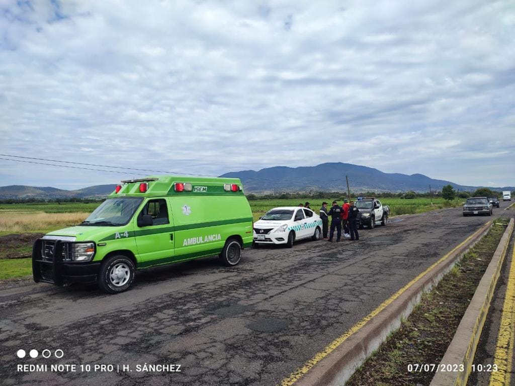 ¡Les pedimos tomen precauciones Seguridad Publica y Proteccion Civil atienden