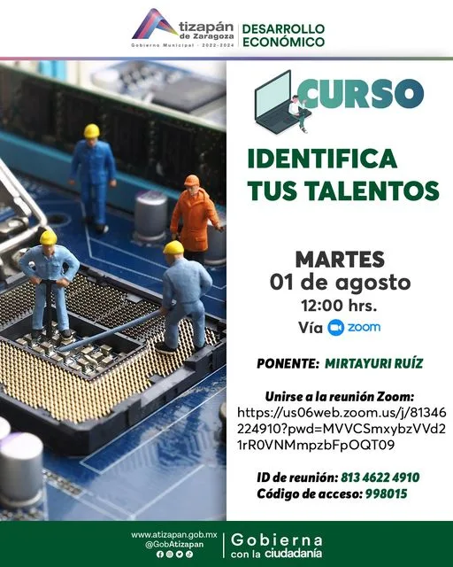 ¡No te pierdas el curso en linea Identifica tus talentos jpg