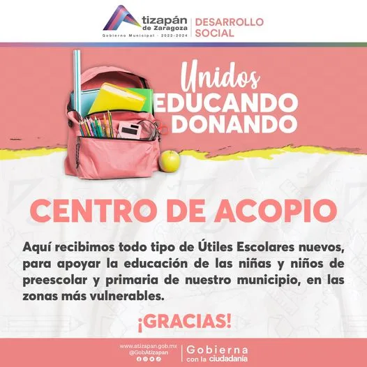 ¡Participa en nuestro programa unidos EducandoyDonando jpg