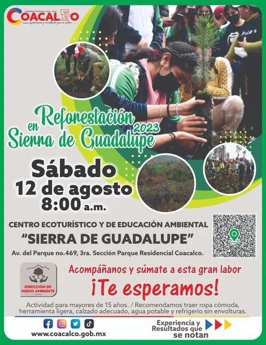 ¡PreparateAcompananos el proximo 12 de agosto en el Centro Ecoturistico jpg