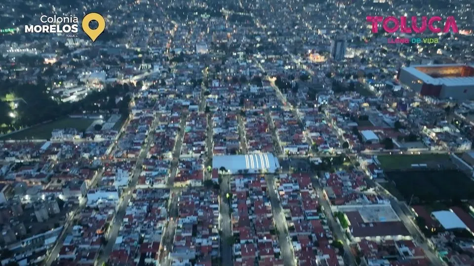 ¡Seguimos avanzando en nuestro programa IluminandoToluca en la Colonia Morelos jpg