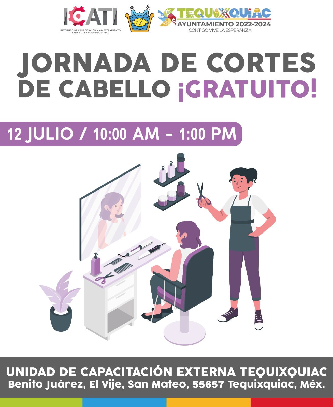 ¡Te esperamos este 12 de julio en la Unidad de