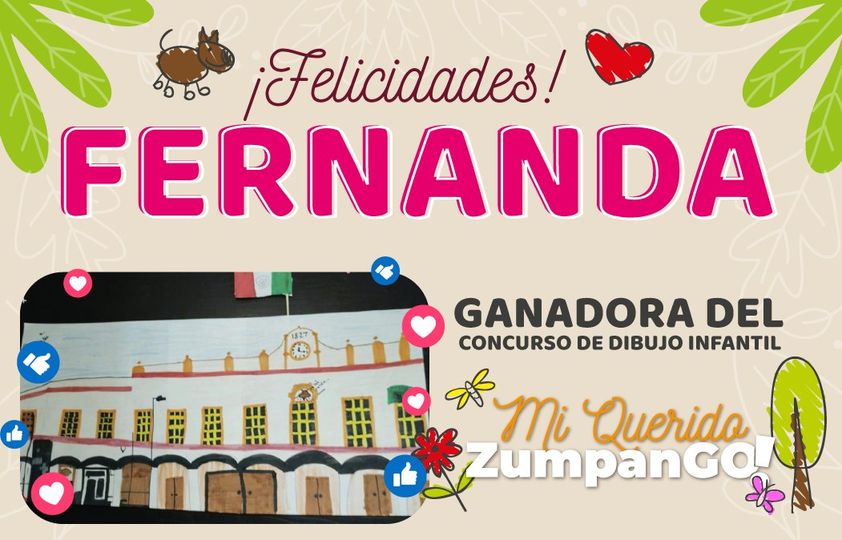 ¡Tenemos ganadora del concurso de dibujo infantil “Mi querido ZumpanGO”! ¡Muchas