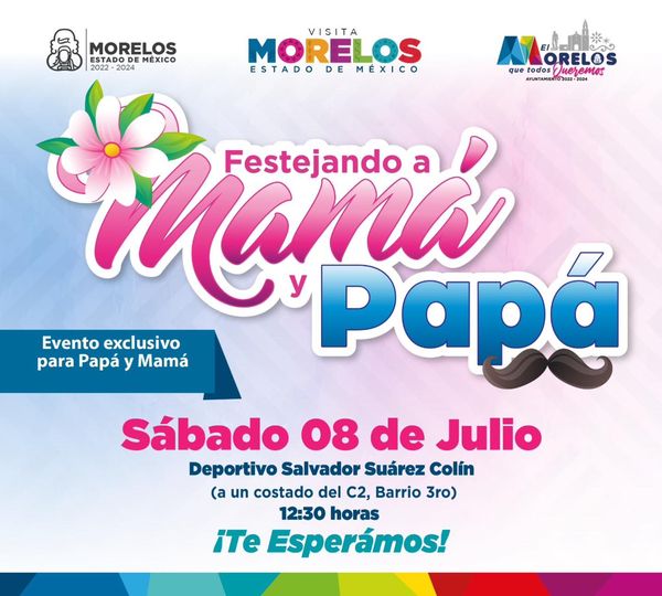 ¡Vamos a festejar juntos a las mamas y los papas