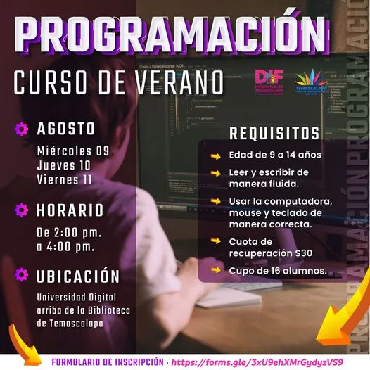 ¿Quieres acudir al CursoDeVerano Aqui te compartimos las fechas horarios jpg