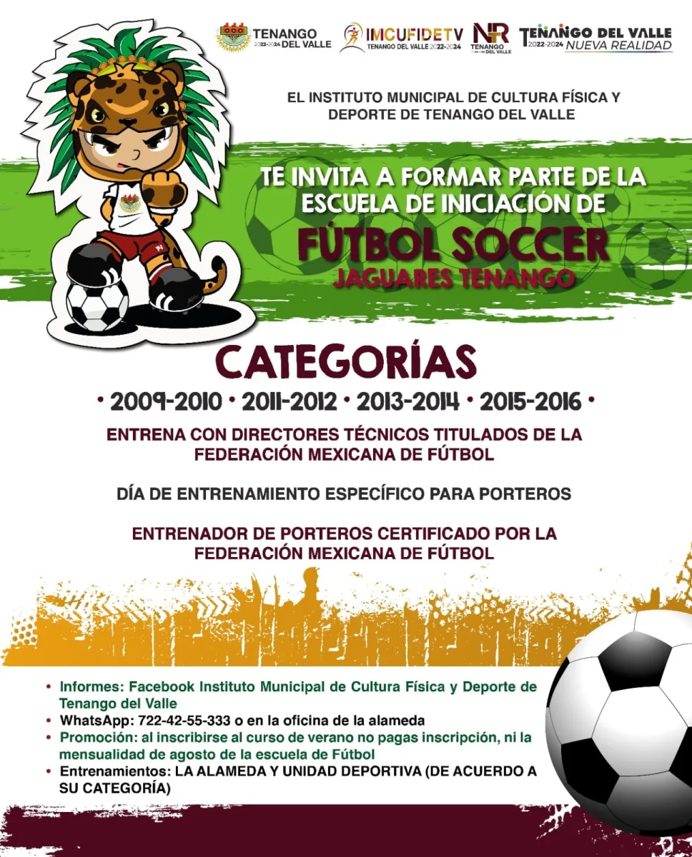 ¿Te gusta el fútbol? Forma parte de la escuela de iniciación de fútbol #NuevaRe