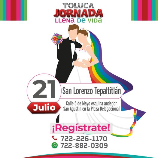 ¿Te quieres casar y vives en Toluca