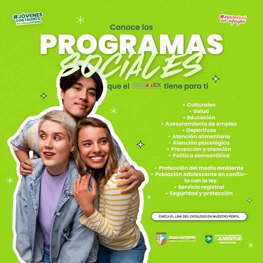 ¿Ya conoces los programas sociales que el Gobierno del Edomex jpg